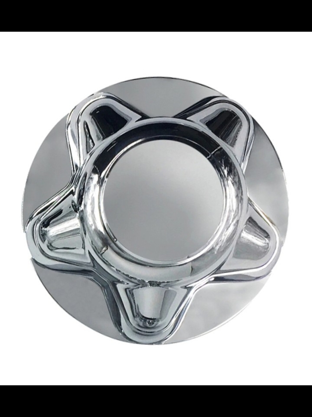 (1) Ford F150 97-00 Closed Style Chrome Center Hub Cap (C-3194)